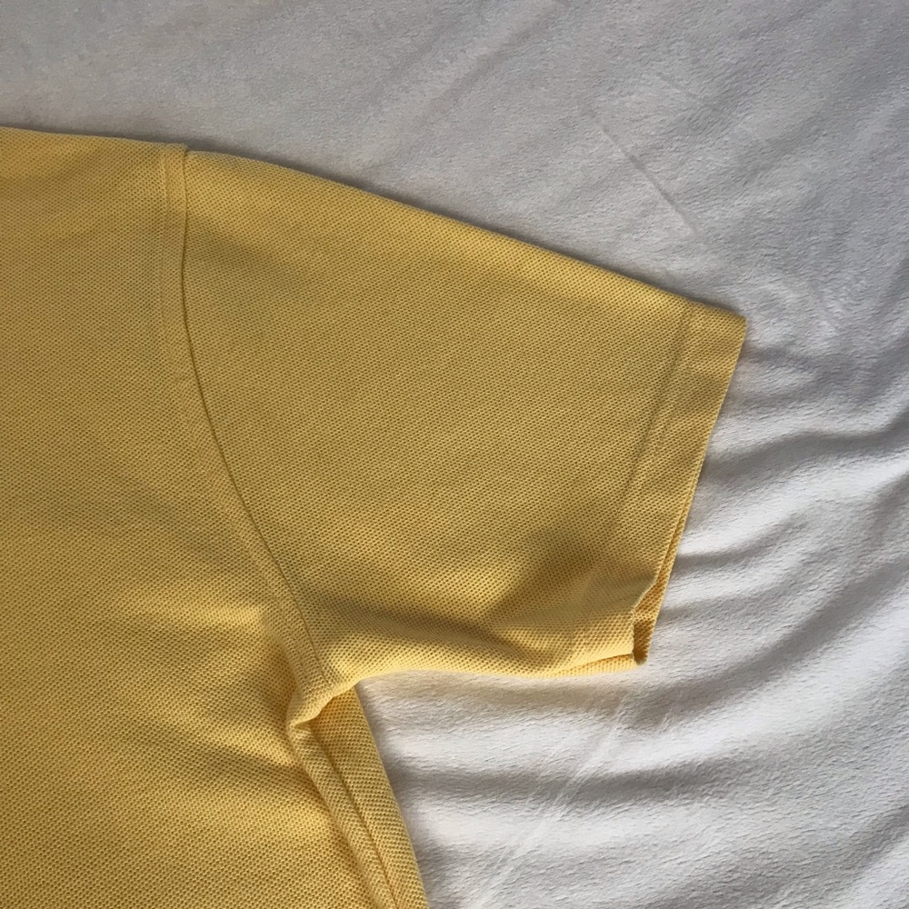 Burberrys Polo Shirt ; Short Sleeve Women’s Size S Color Yellow Nova Check Neck - Picture 11 of 13